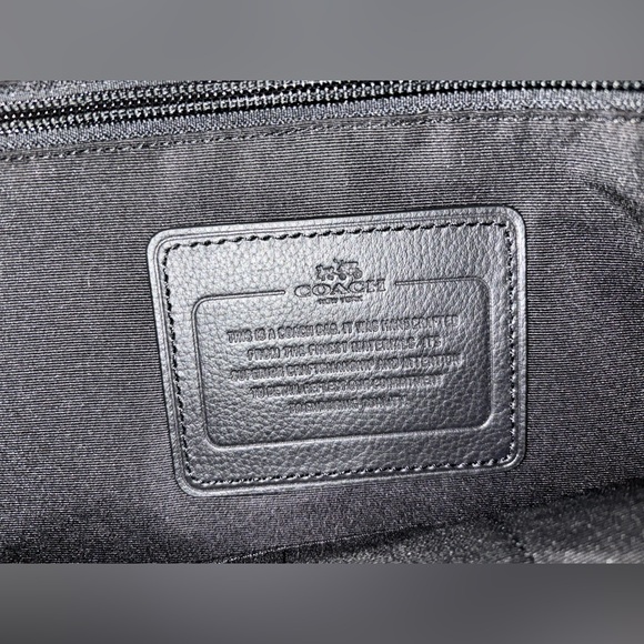 *VINTAGE* Coach Leather Laptop Messenger Bag - Picture 3 of 9